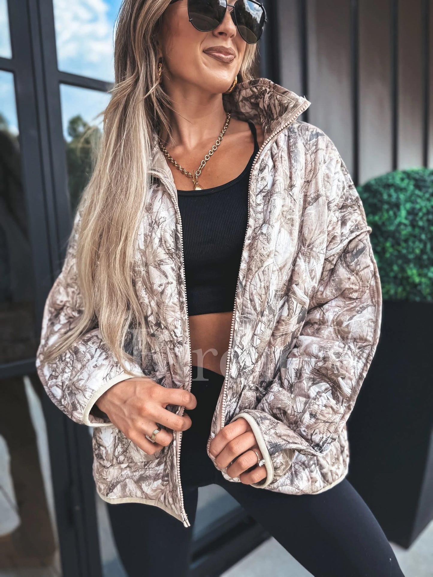 Camo puffer