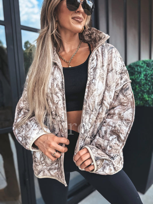 Camo puffer