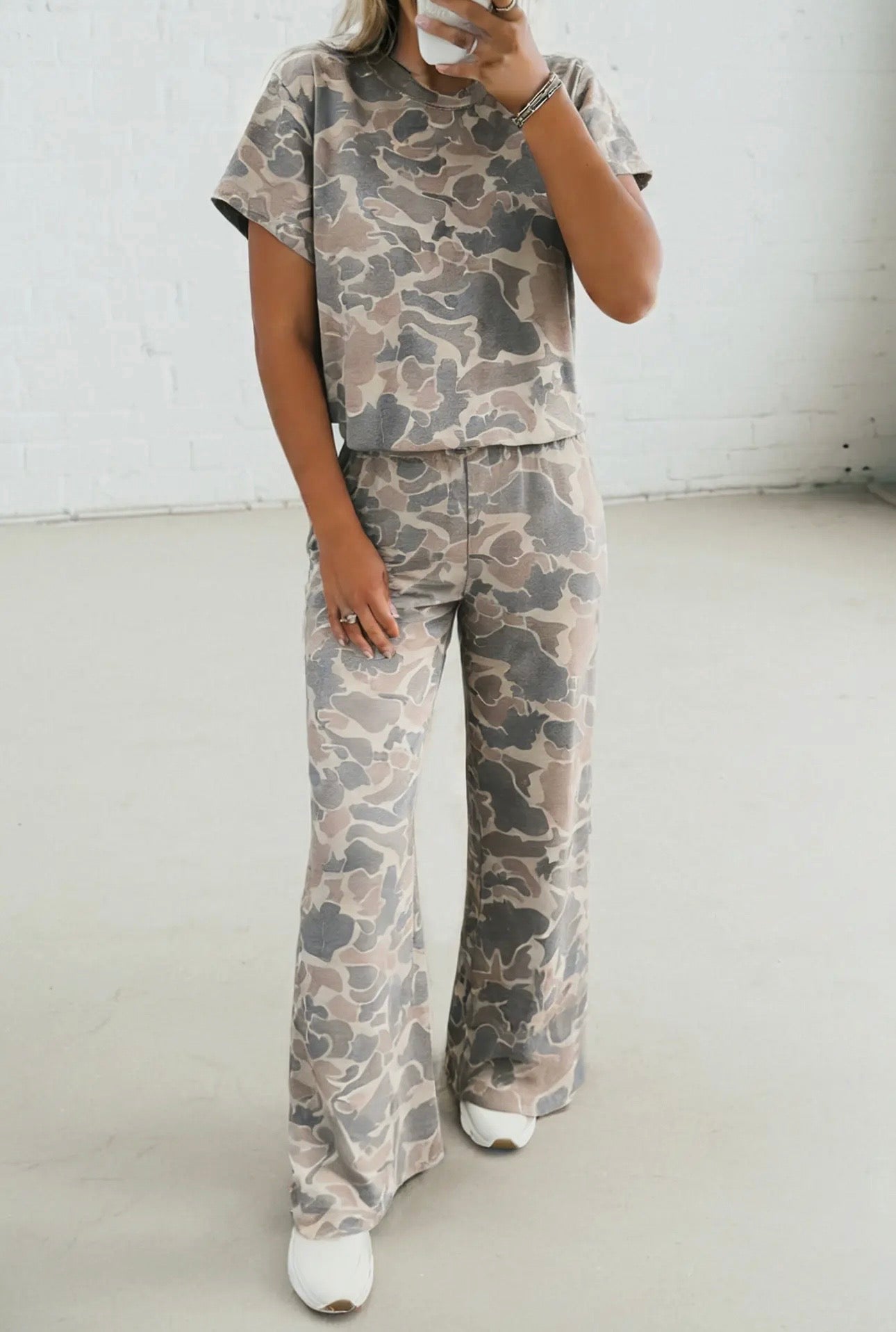 Camo pants set